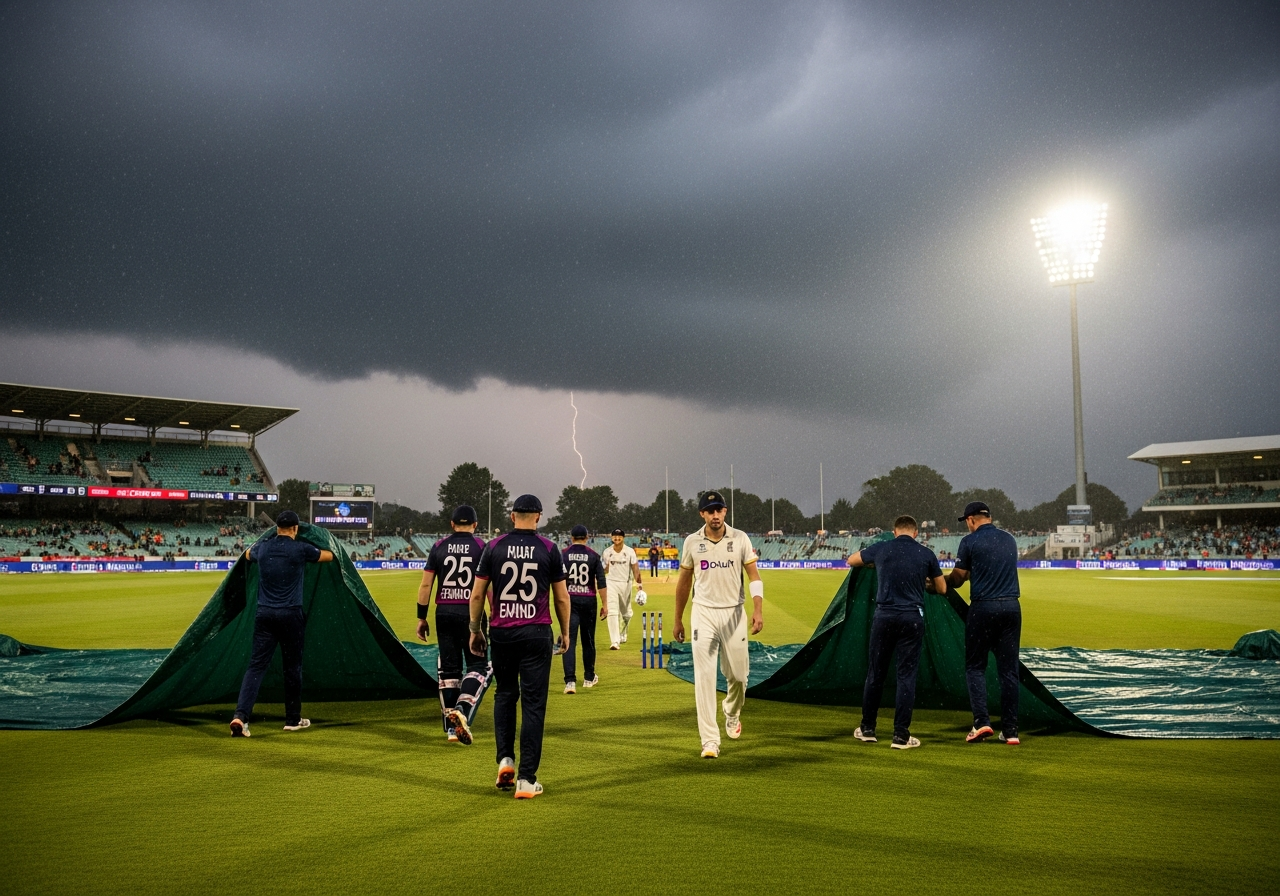 What happens to cricket bets when rain abandons match in India